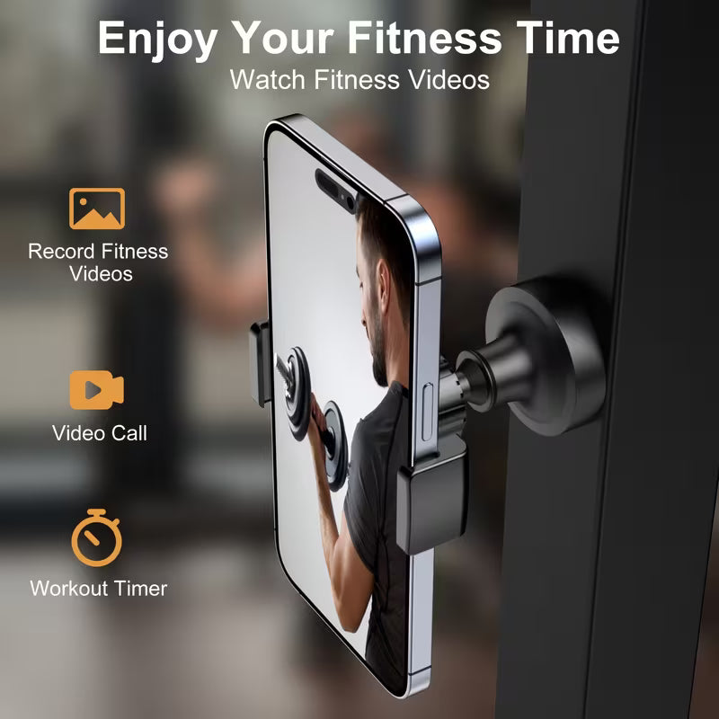 Magnetic Gym Phone Mount